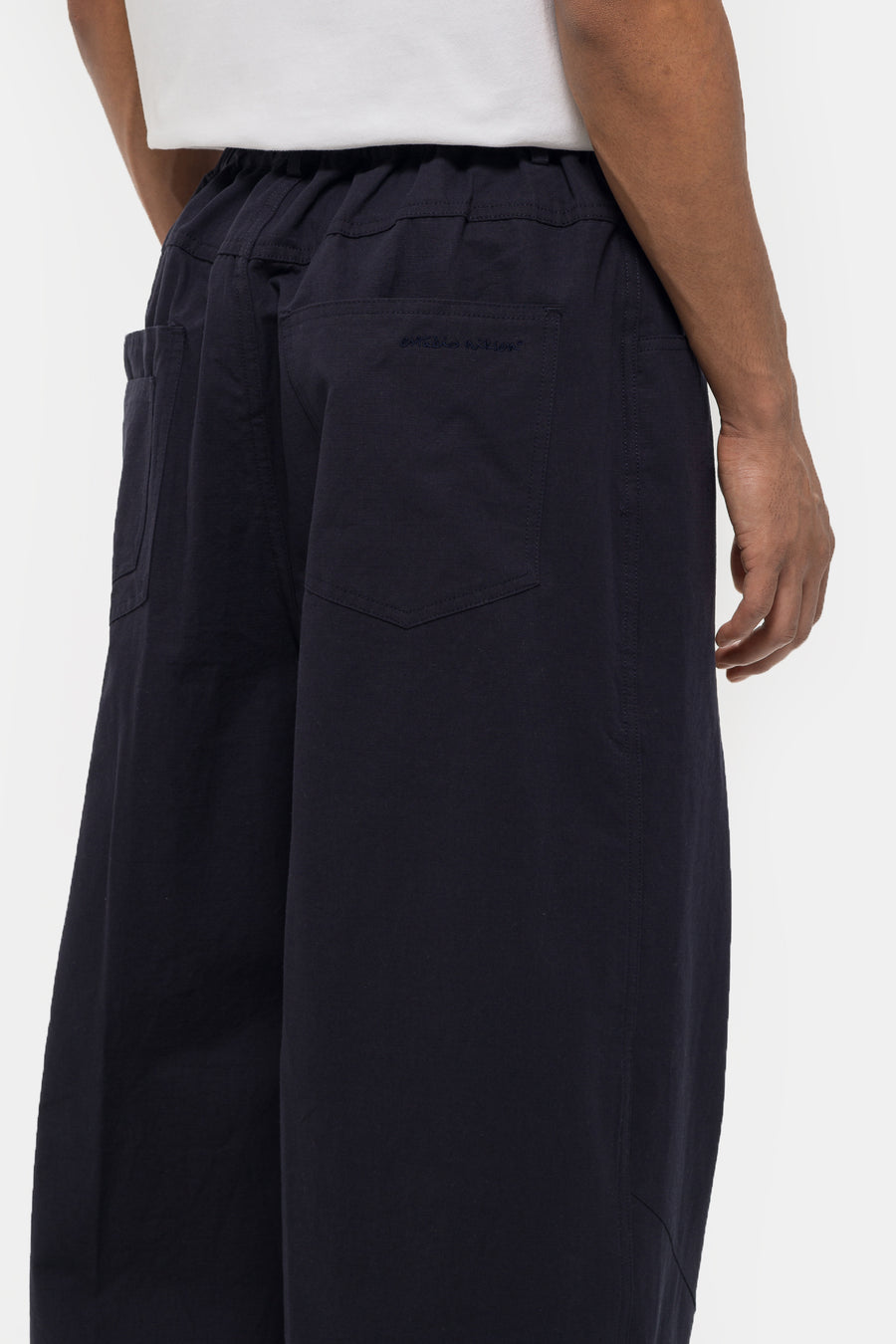 Estudio Niksen Ripstop Workers Trouser in Navy - Notre