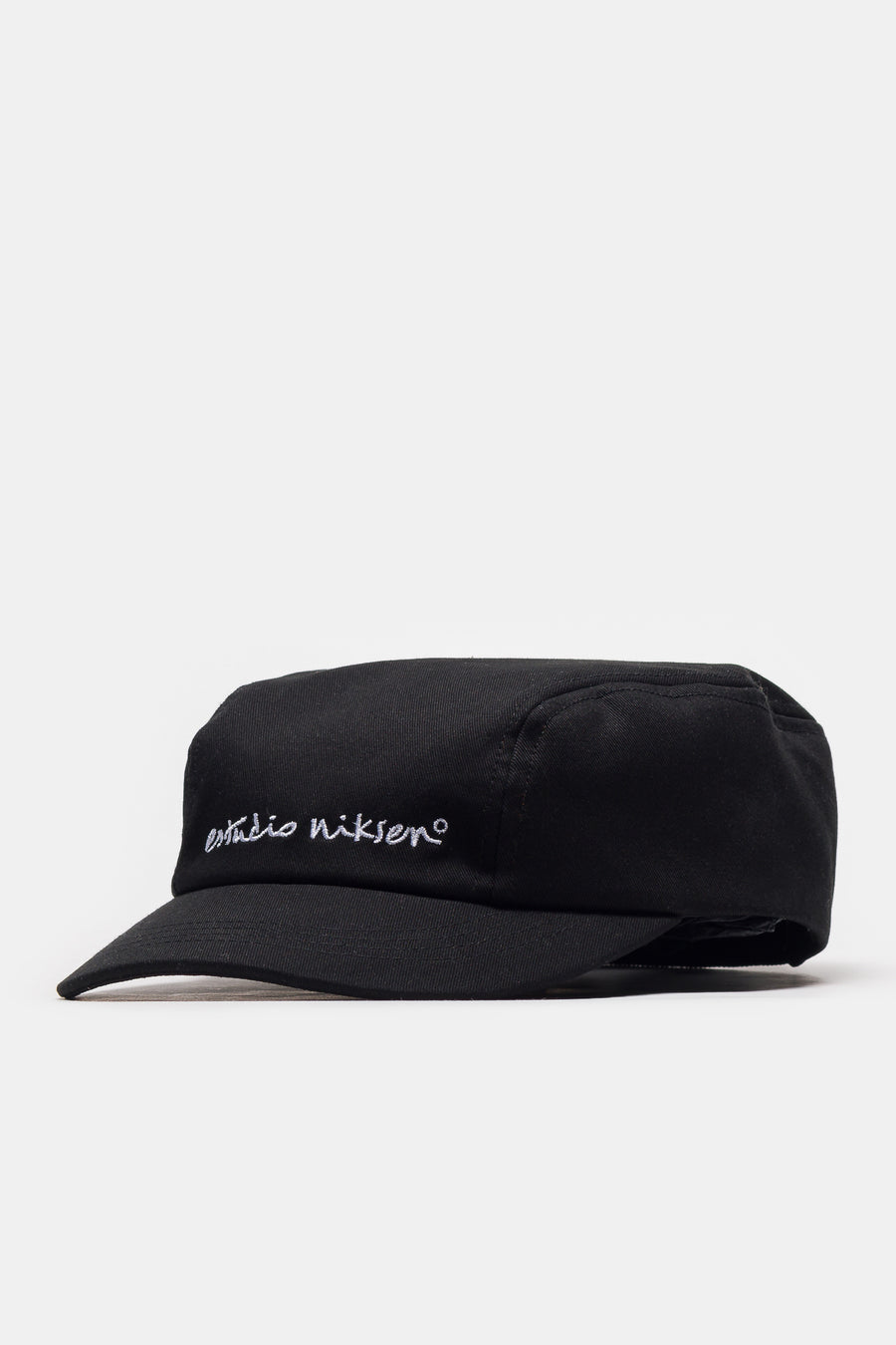 Signature Army Cap in Black - Estudio Niksen