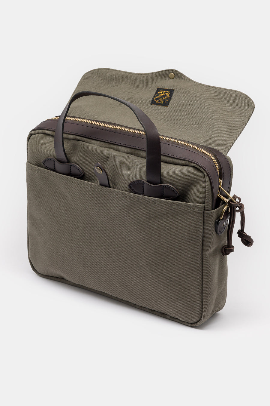 Filson Original Briefcase in Green - Notre