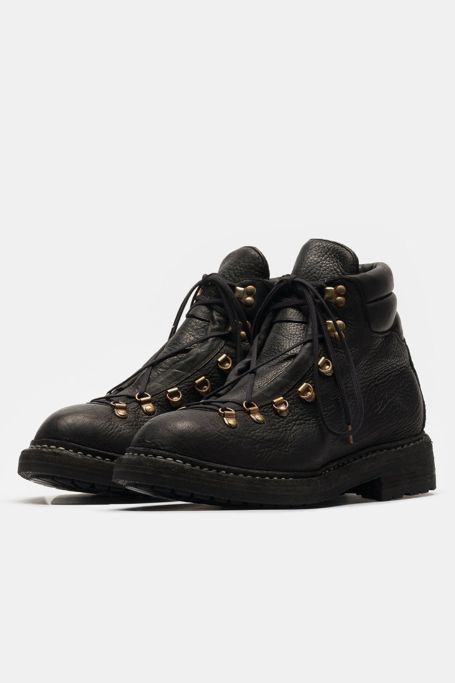 Guidi 19M Bison Leather Hiking Boot in Black - Notre