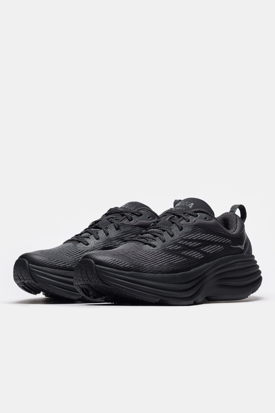 HOKA BOND 8 ブラック スニーカー Stealth/Tech Bondi 8 Caged Road Running Shoe | HOKA®