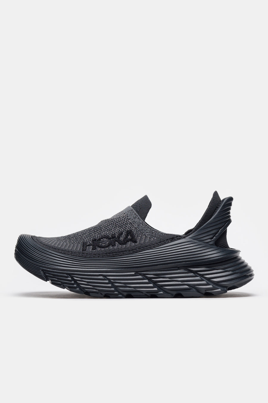 HOKA Restore TC Sneaker in Black/Black - Notre