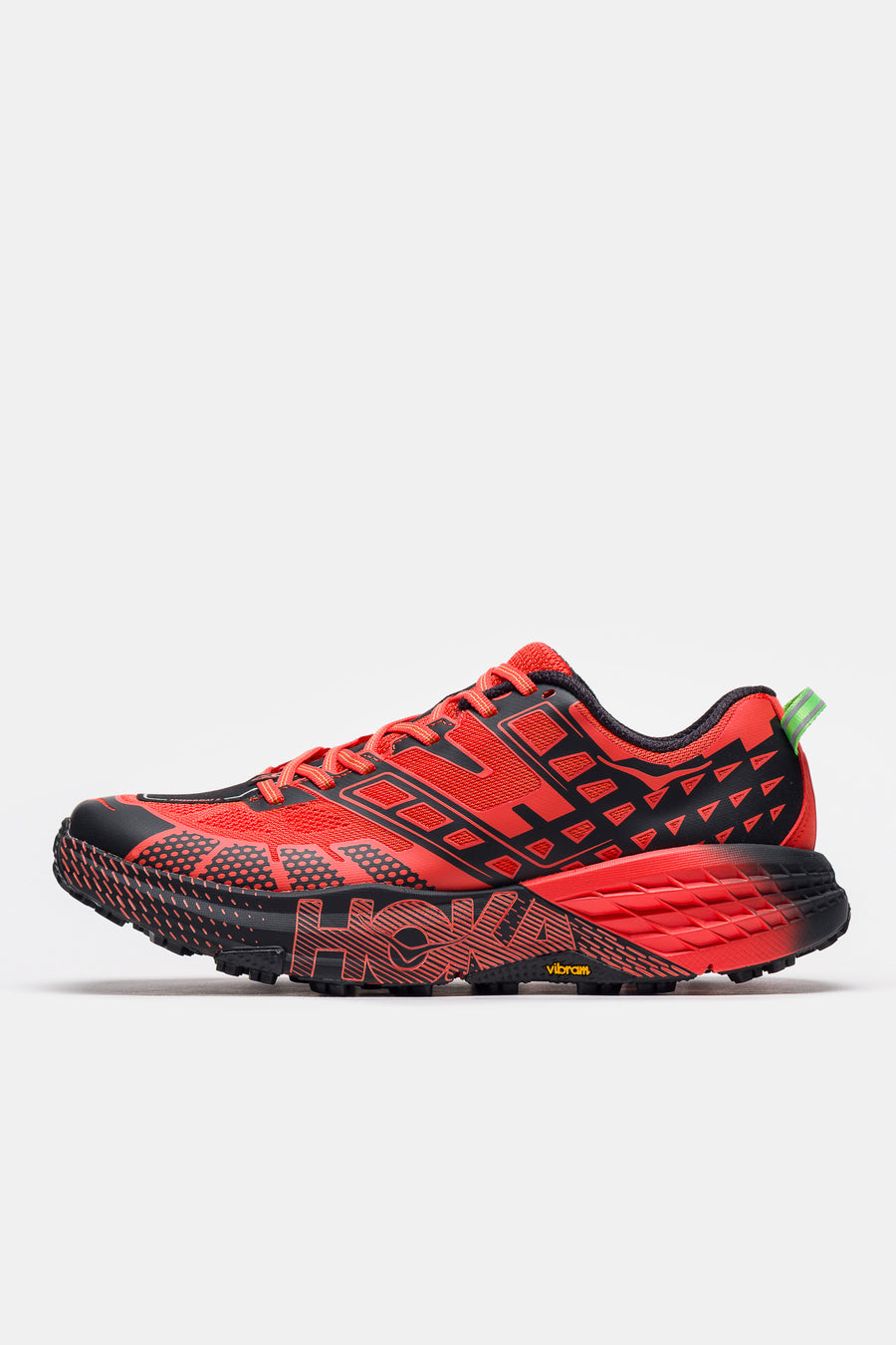 Speedgoat 2 Sneaker in Tomato/Electric Green - HOKA