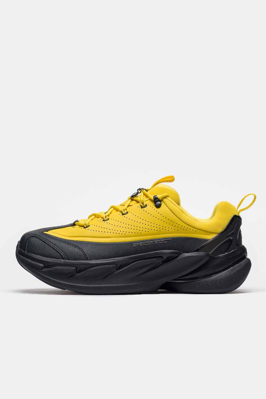 HOKA Spencer Badu Elevon Sneaker in Zest/Black - Notre