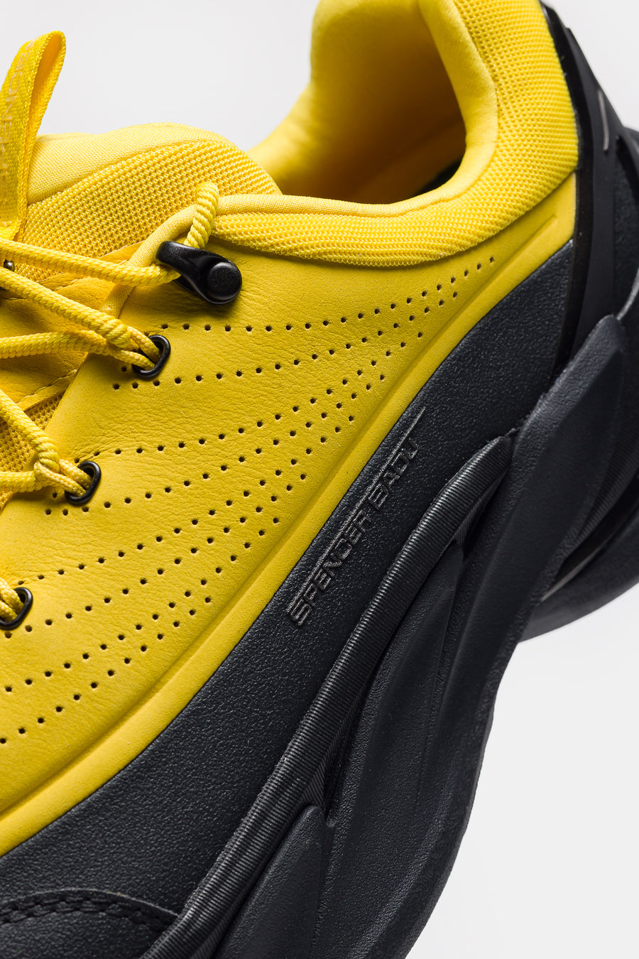 HOKA Spencer Badu Elevon Sneaker in Zest/Black - Notre