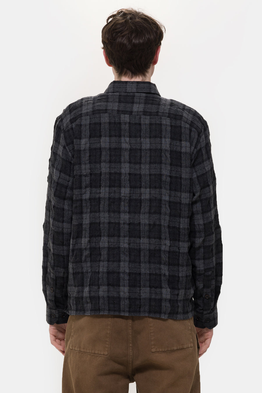 【Raucohouse】House vintage check shirt Raucohouse】House vintage check shirt