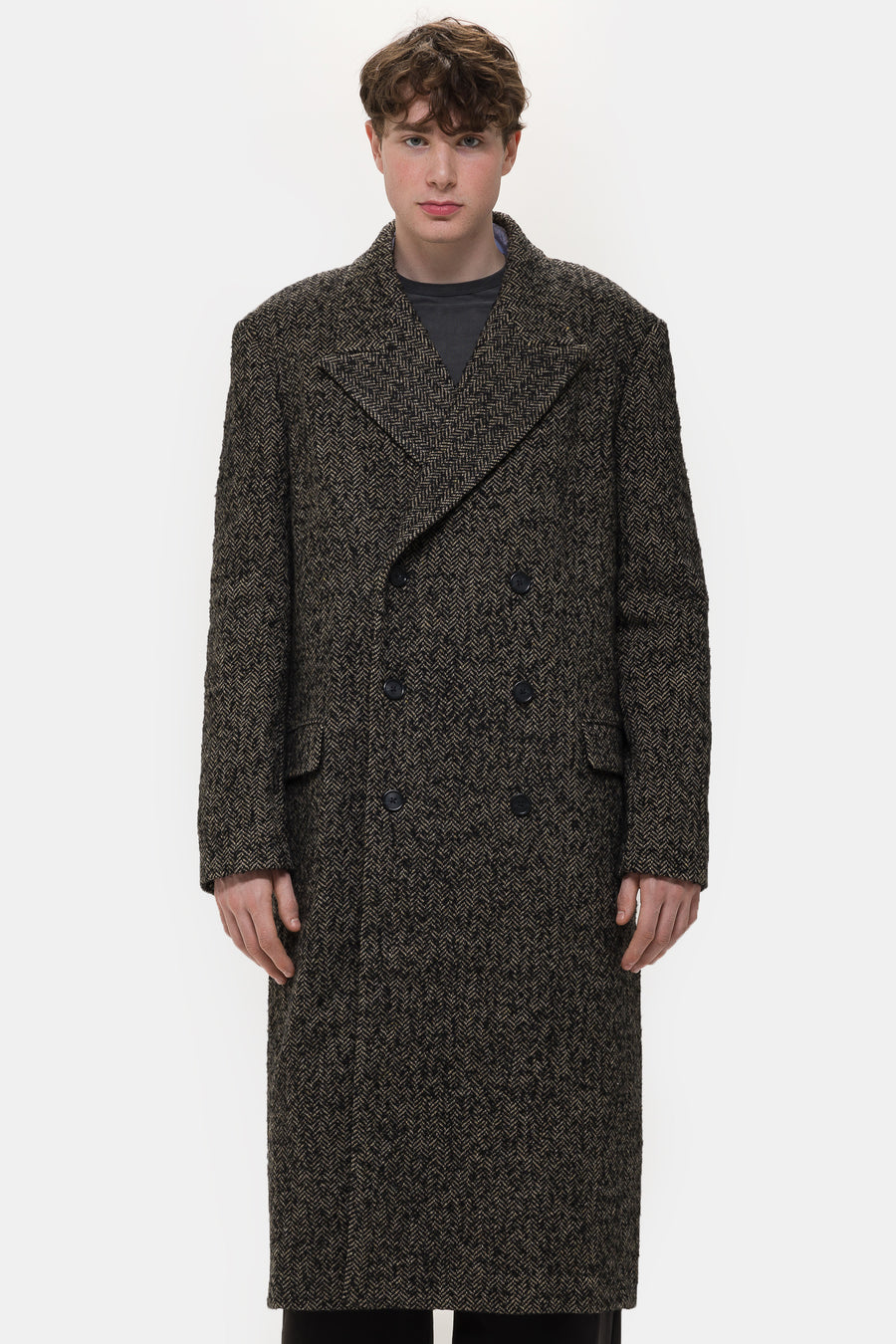 Time Coat in Grey - HOPE