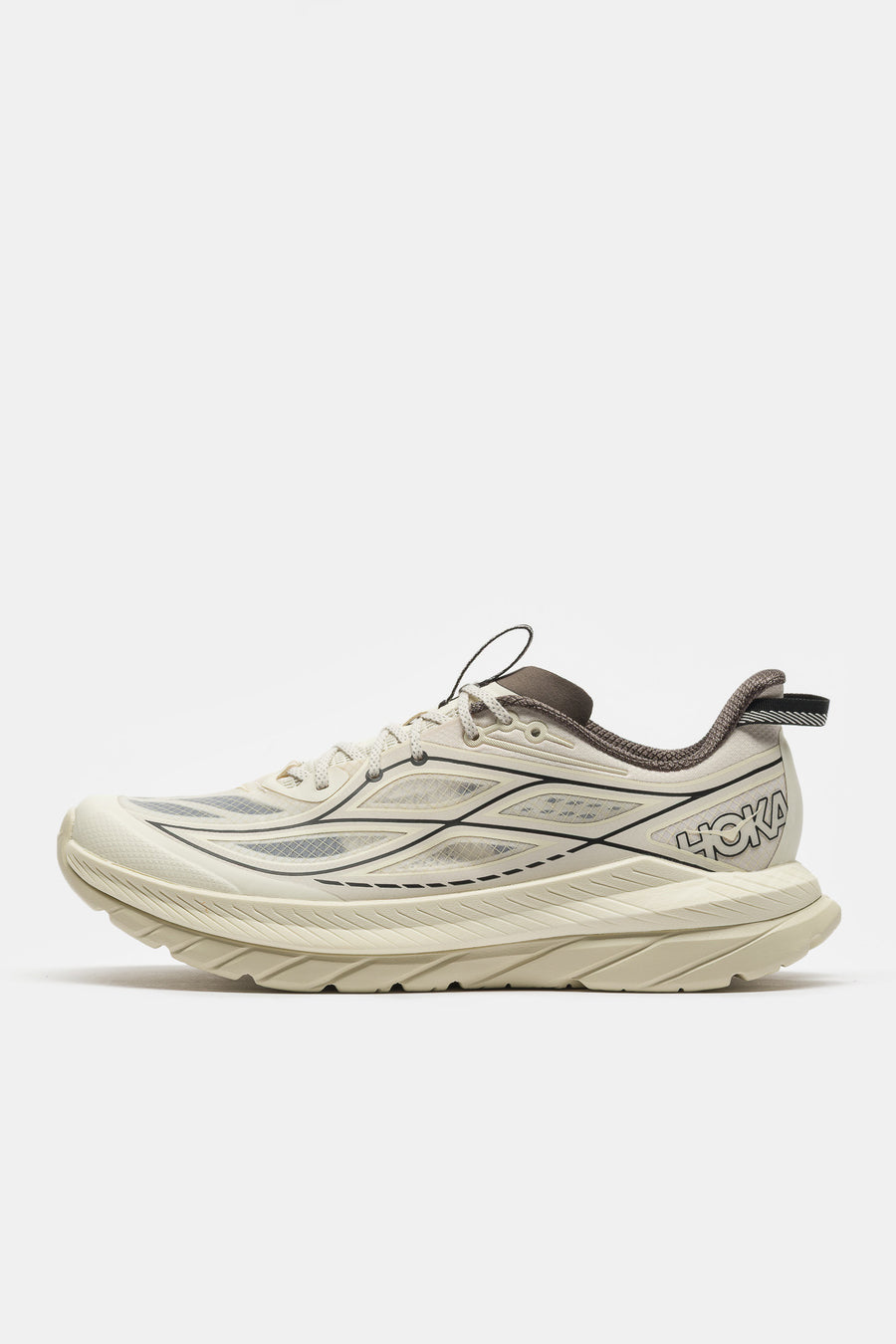 Mach Remastered Sneaker in Eggshell/Asphalt Grey