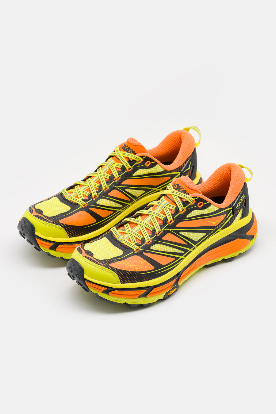 HOKA Mafate Speed 2 Sneaker in Electric Tangerine/Hoka Citrus - Notre