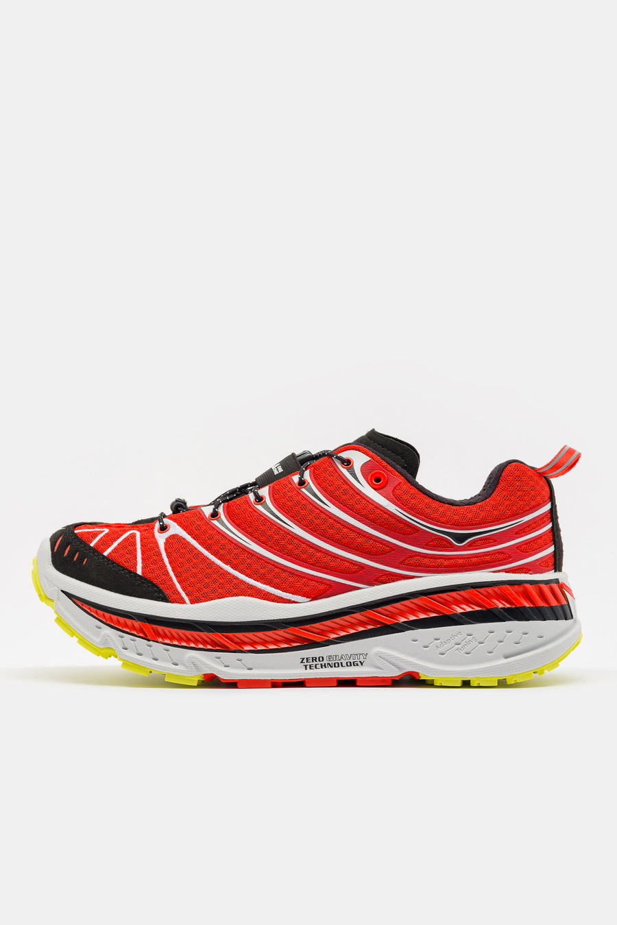 HOKA Stinson Evo OG Sneaker in Habanero/Black - Notre