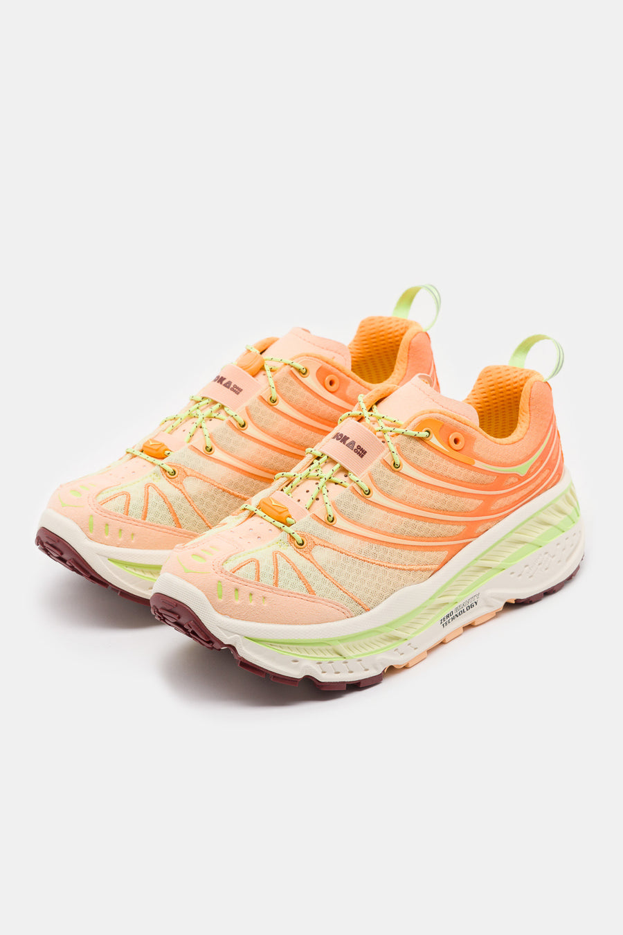 HOKA Stinson Evo OG Sneaker in Solar Flare/Cantaloupe - Notre