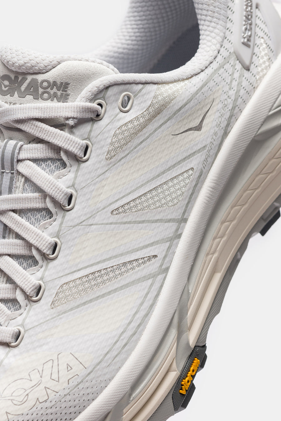 HOKA Mafate Speed 2 Sneaker in Cosmic Grey/Alabaster - Notre