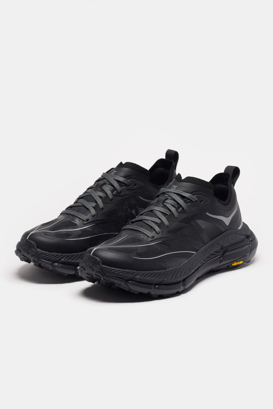 【Hoka】 正規品★ Mafate Speed 4 Lite Black Outer Orbit Mafate Speed 4 Lite Sneaker in Black/Outer Orbit