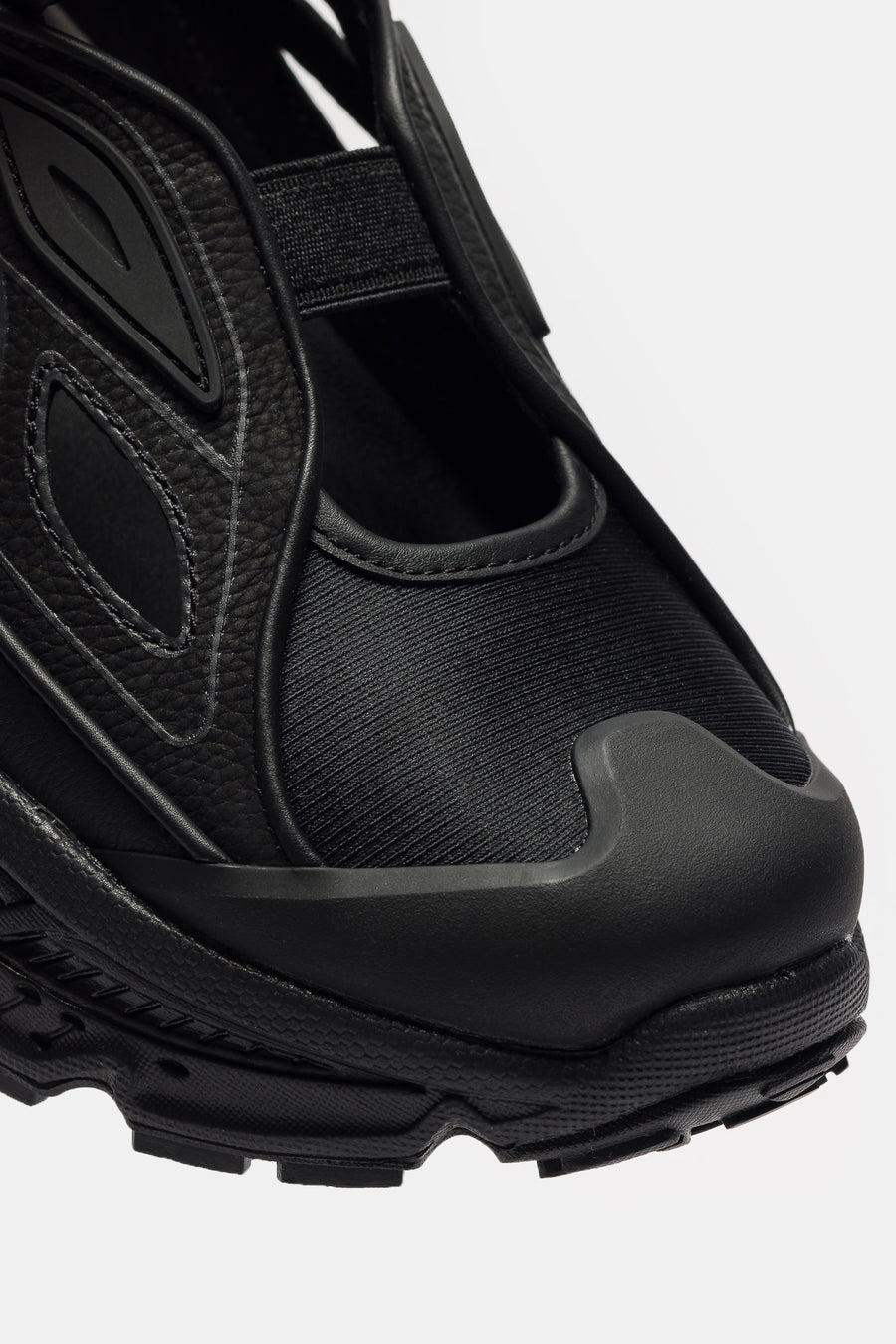 HOKA Stinson Breeze Sneaker in Black/Carbon Black - Notre
