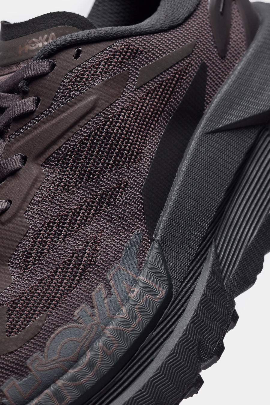 HOKA _J.L-A.L_ Mafate X Sneaker in Jet Black/Espresso - Notre