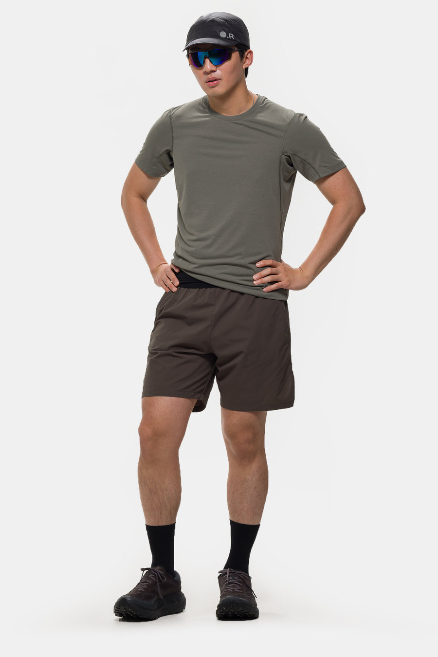 Houdini Sportswear Pace Light Short in Baremark Green - Notre
