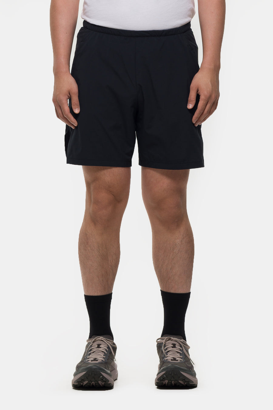 Houdini Sportswear Pace Light Short in True Black - Notre