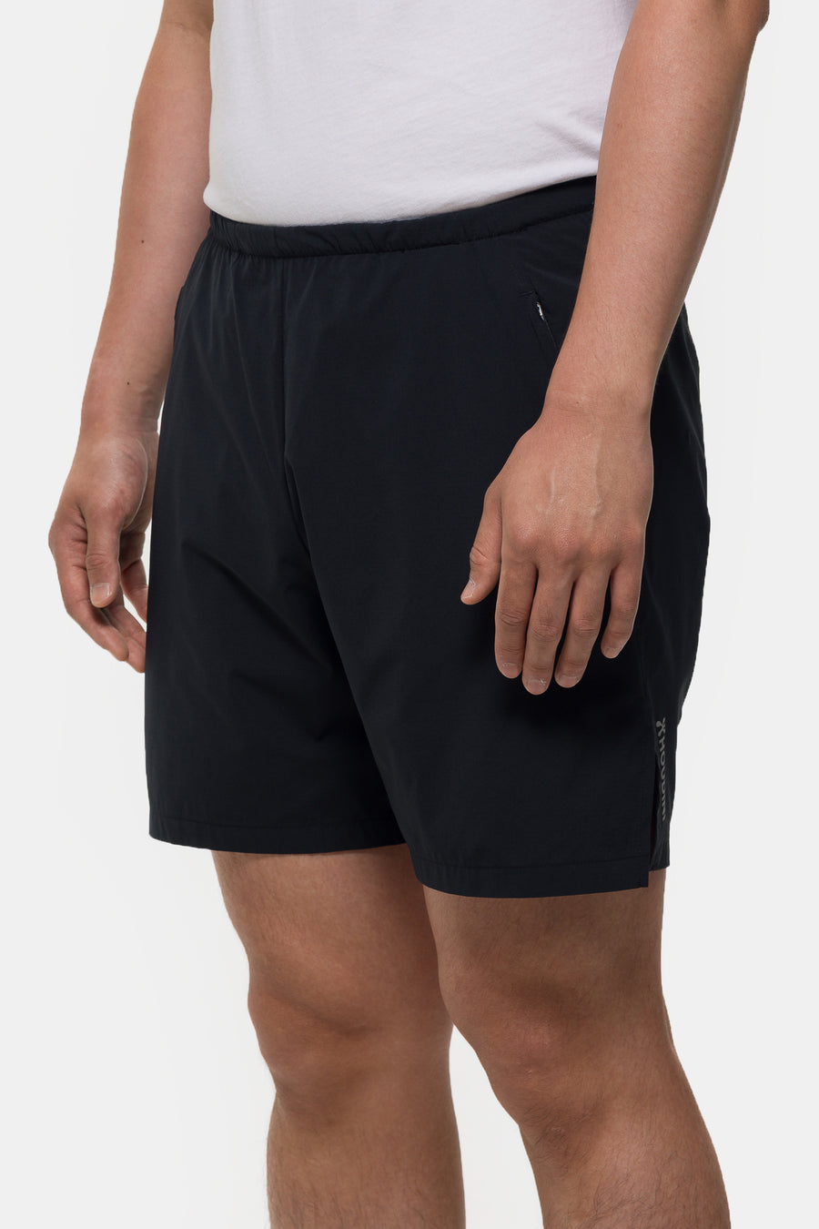 Houdini Sportswear Pace Light Short in True Black - Notre