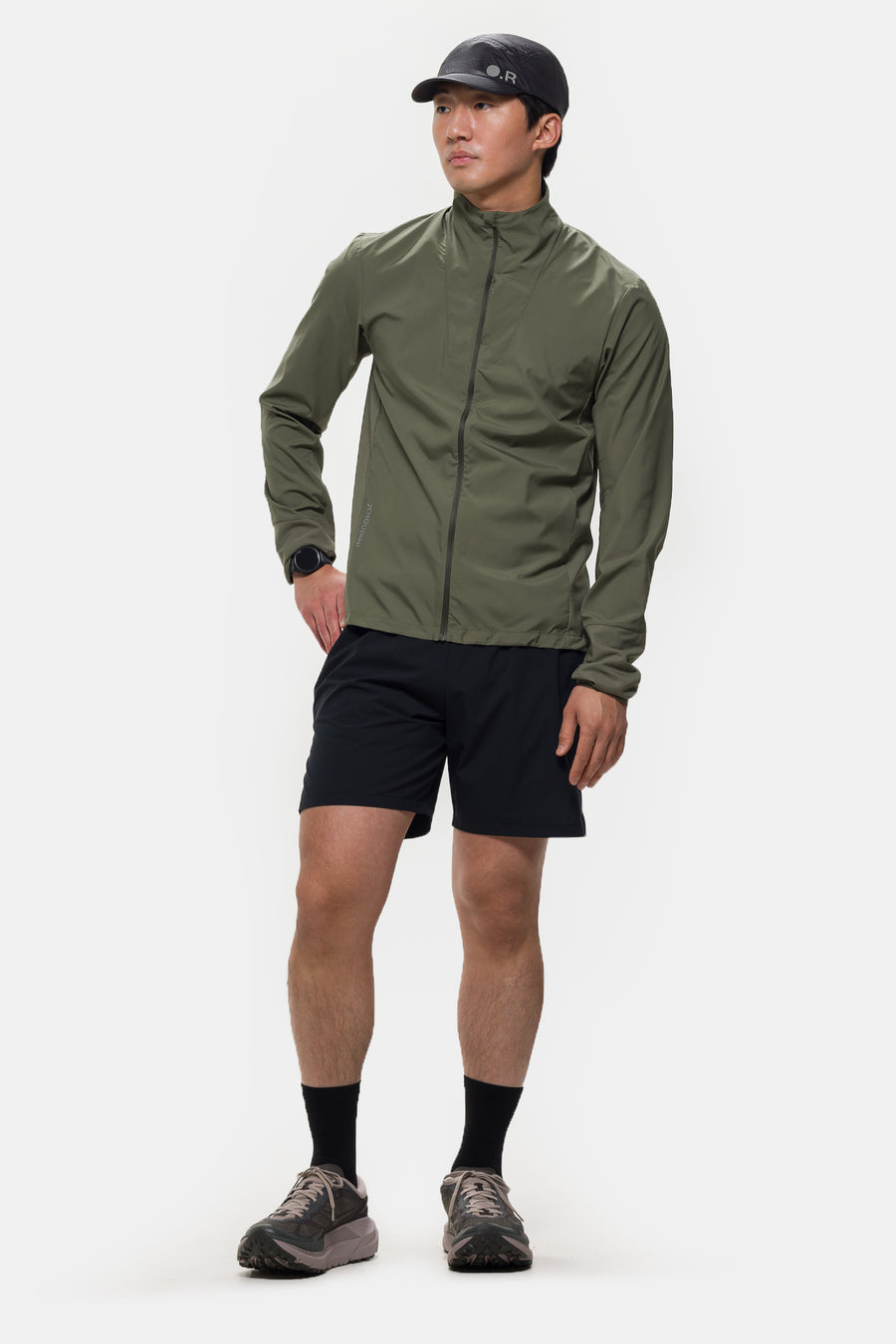Houdini Sportswear Pace Light Short in True Black - Notre