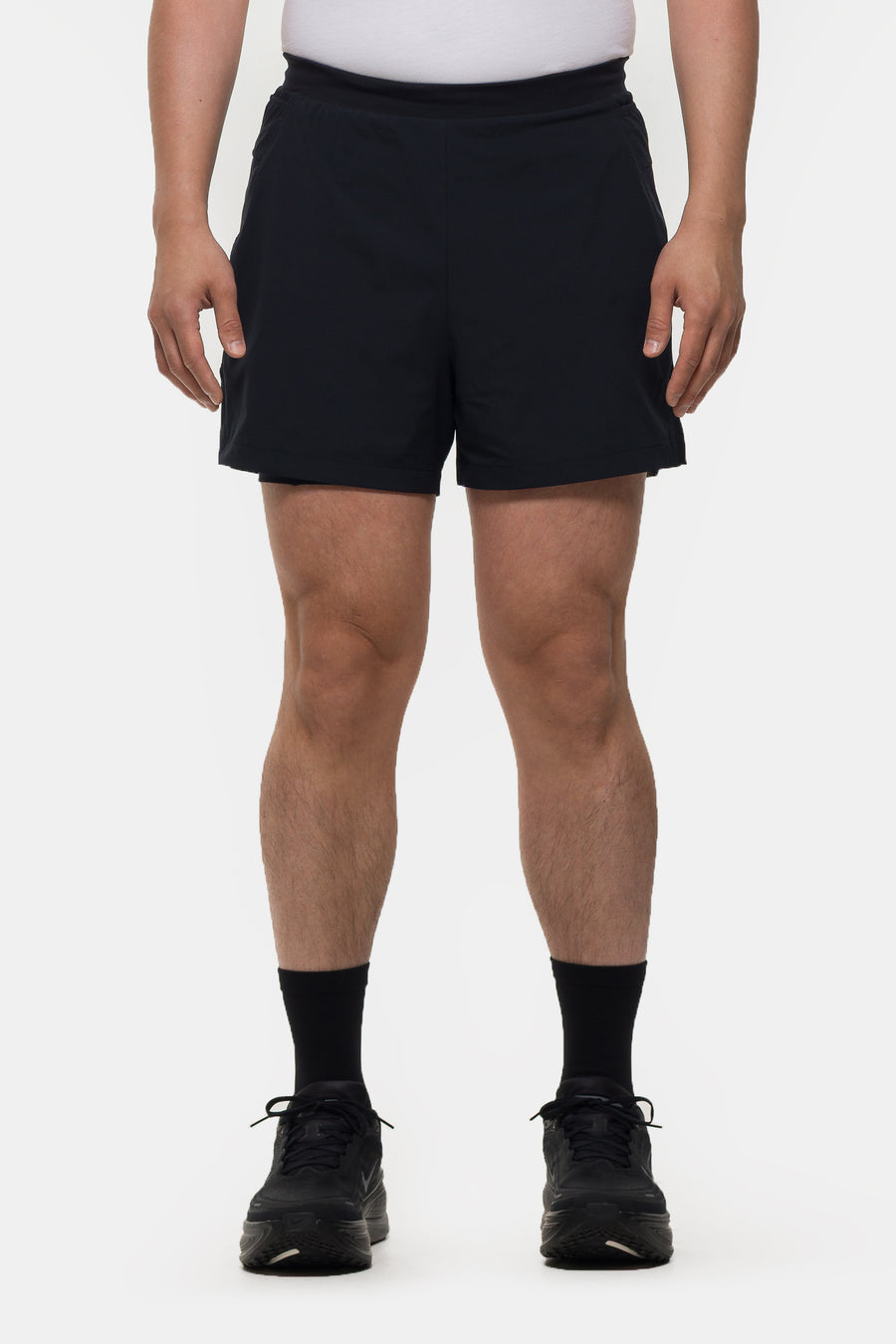Houdini Sportswear Pace Trail Short in True Black - Notre