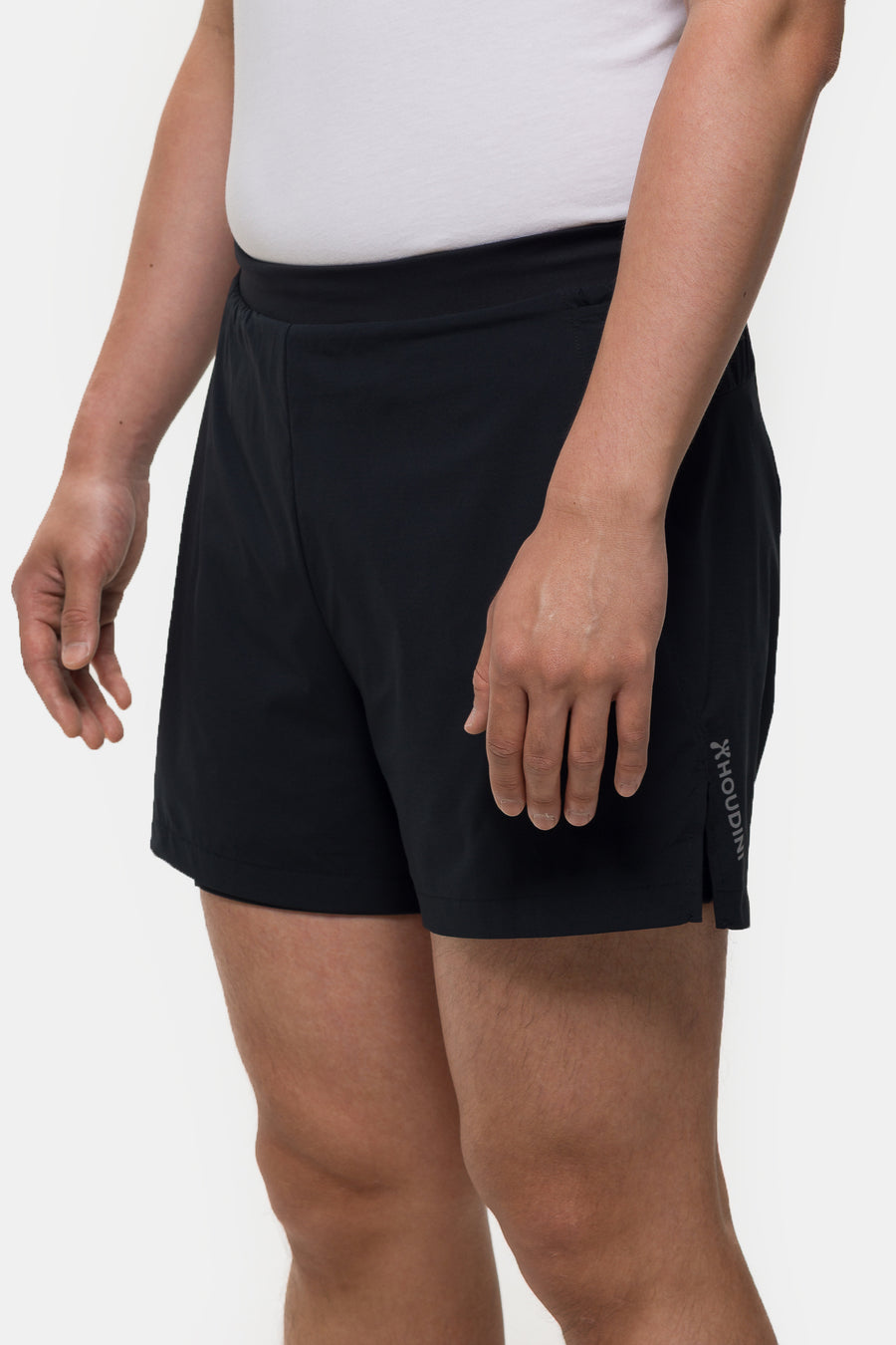 Houdini Sportswear Pace Trail Short in True Black - Notre
