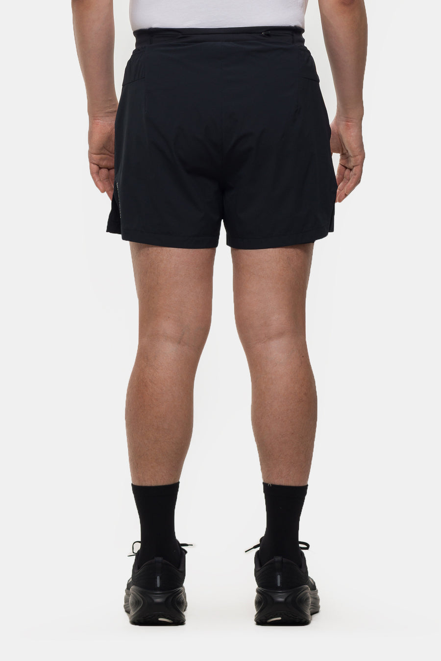 Houdini Sportswear Pace Trail Short in True Black - Notre