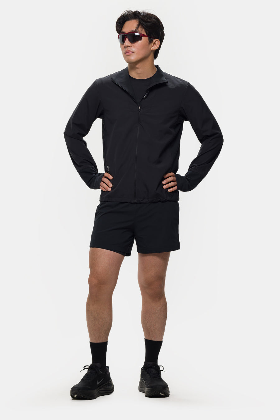 Houdini Sportswear Pace Trail Short in True Black - Notre