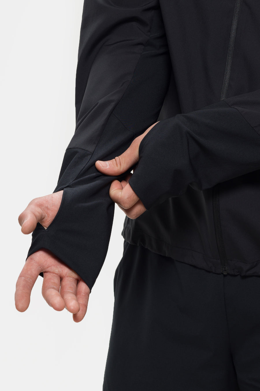 Houdini Sportswear Pace Wind Jacket in True Black - Notre