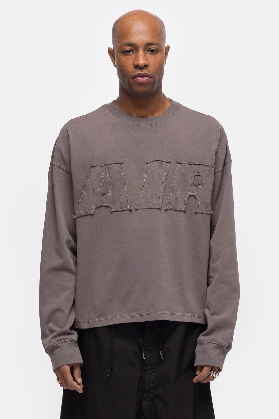 Jordan Air Long Sleeve T-Shirt in Cave Stone - Notre