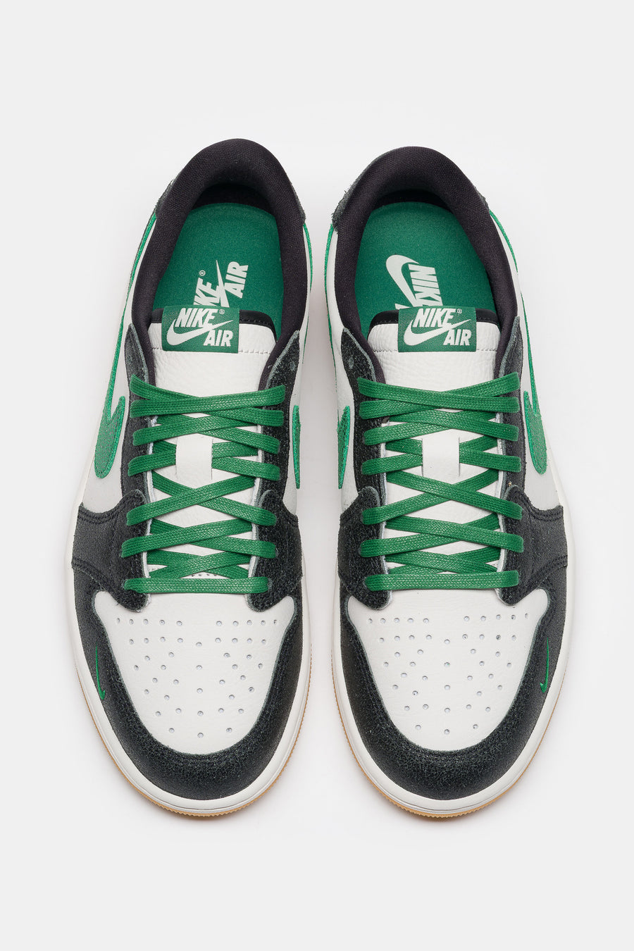 Jordan Air Jordan 1 Retro Low OG Sneaker in Phantom/Pine Green/Black - Notre