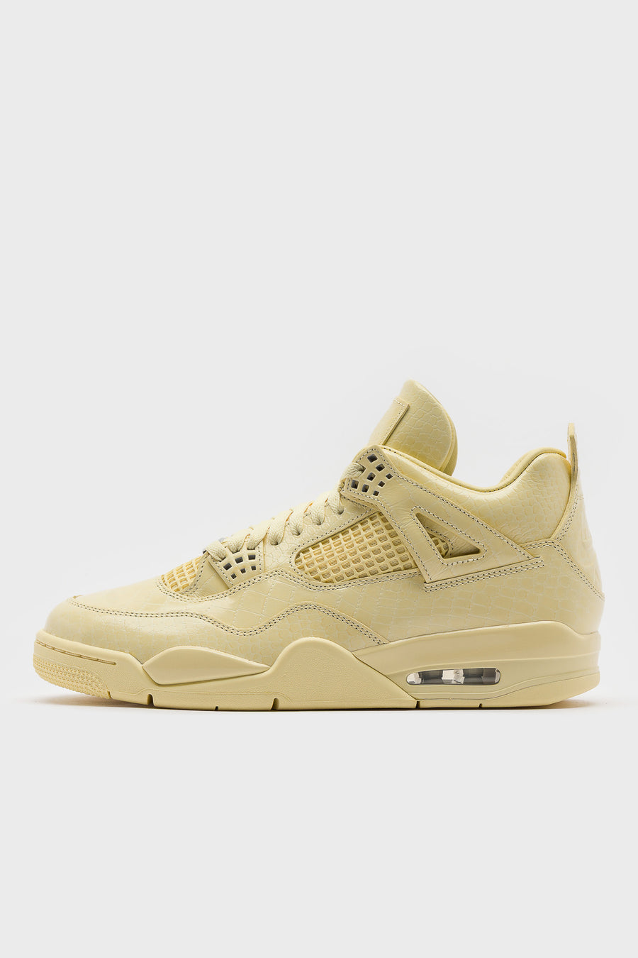 J Balvin Air Jordan 4 Retro Sneaker in Lemonade/Lemonade