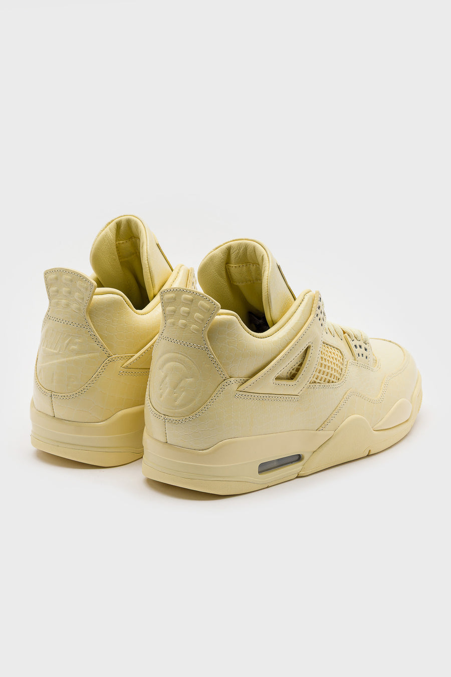 J Balvin Air Jordan 4 Retro Sneaker in Lemonade/Lemonade