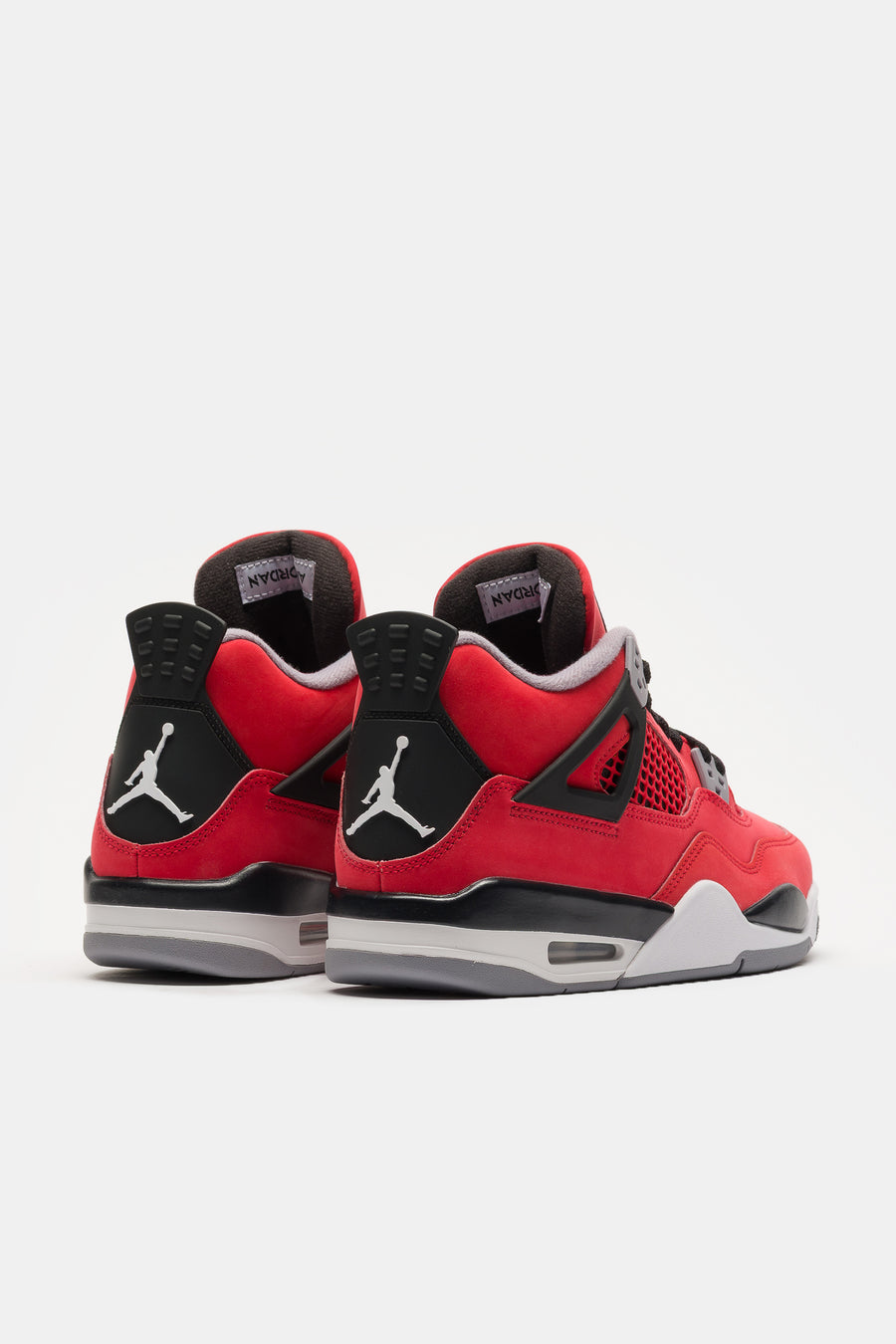 Jordan Air Jordan 4 Big Kids Sneaker in Fire Red/White/Black/Cement Grey - Notre