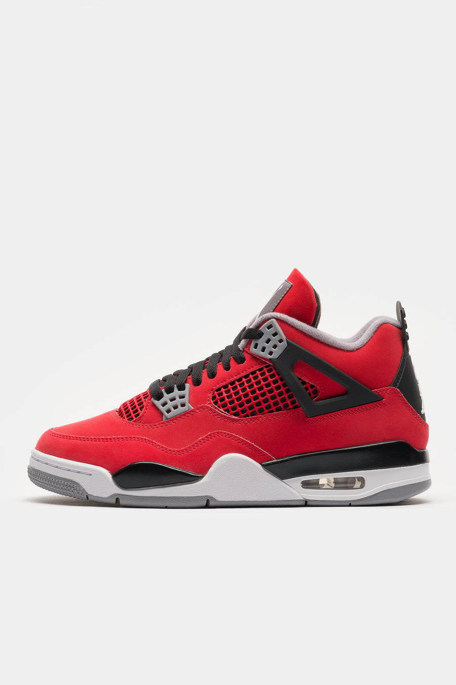 Jordan Air Jordan 4 Retro Sneaker in Fire Red/White/Black/Cement Grey - Notre