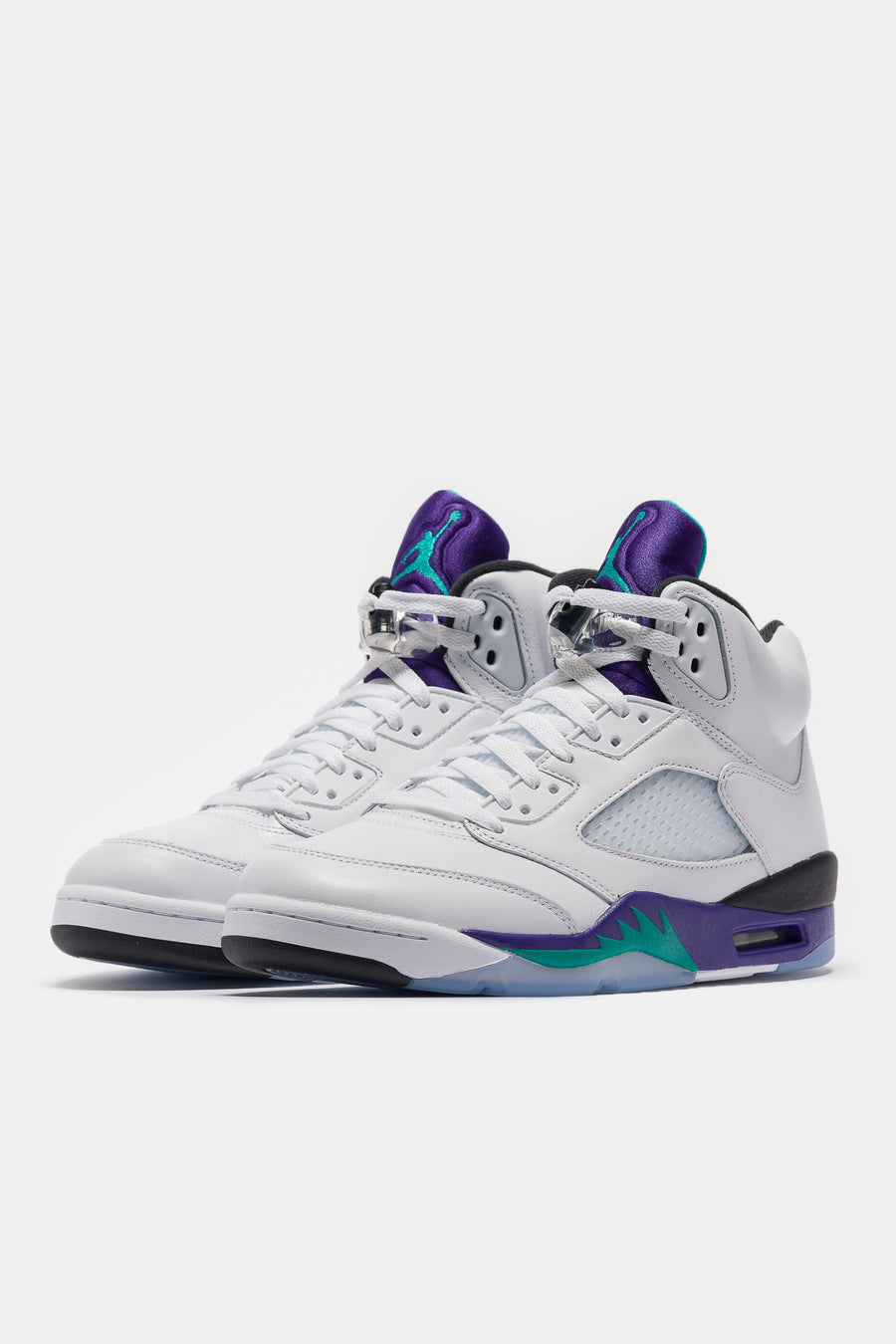 ◆大人気◆NIKE◆Air Jordan 5 Retro Garpe Ice◆送料無料◆ Air Jordan 5 Retro Sneaker in White/New Emerald/Grape Ice/Black