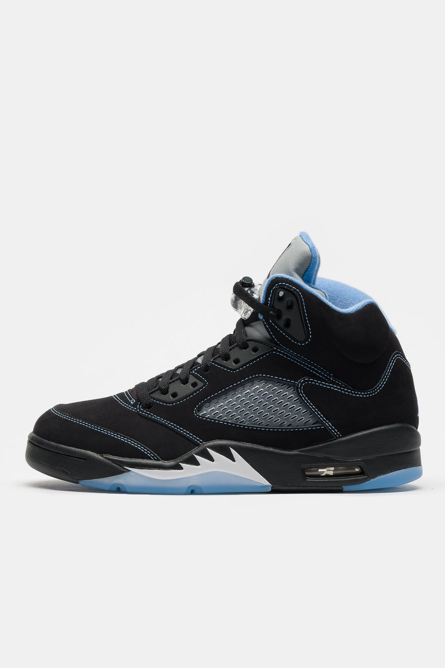 Jordan Air Jordan 5 Sneaker in Black/University Blue/White - Notre