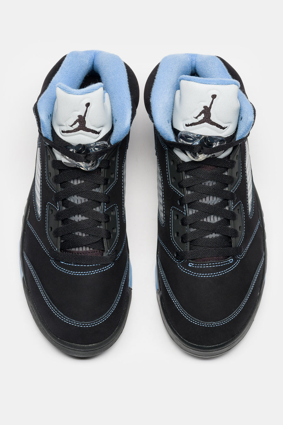 Jordan Air Jordan 5 Sneaker in Black/University Blue/White - Notre
