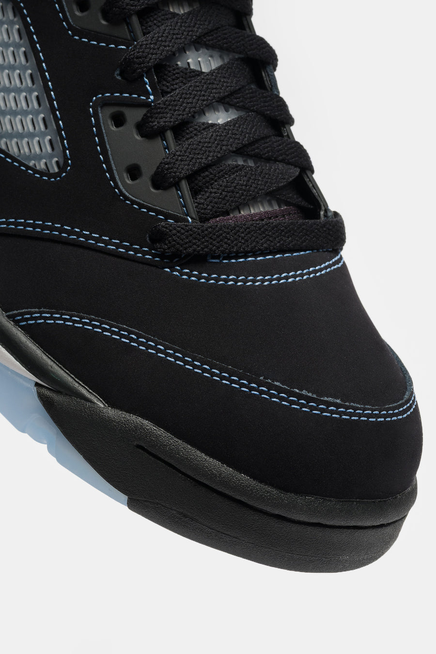 Jordan Air Jordan 5 Sneaker in Black/University Blue/White - Notre