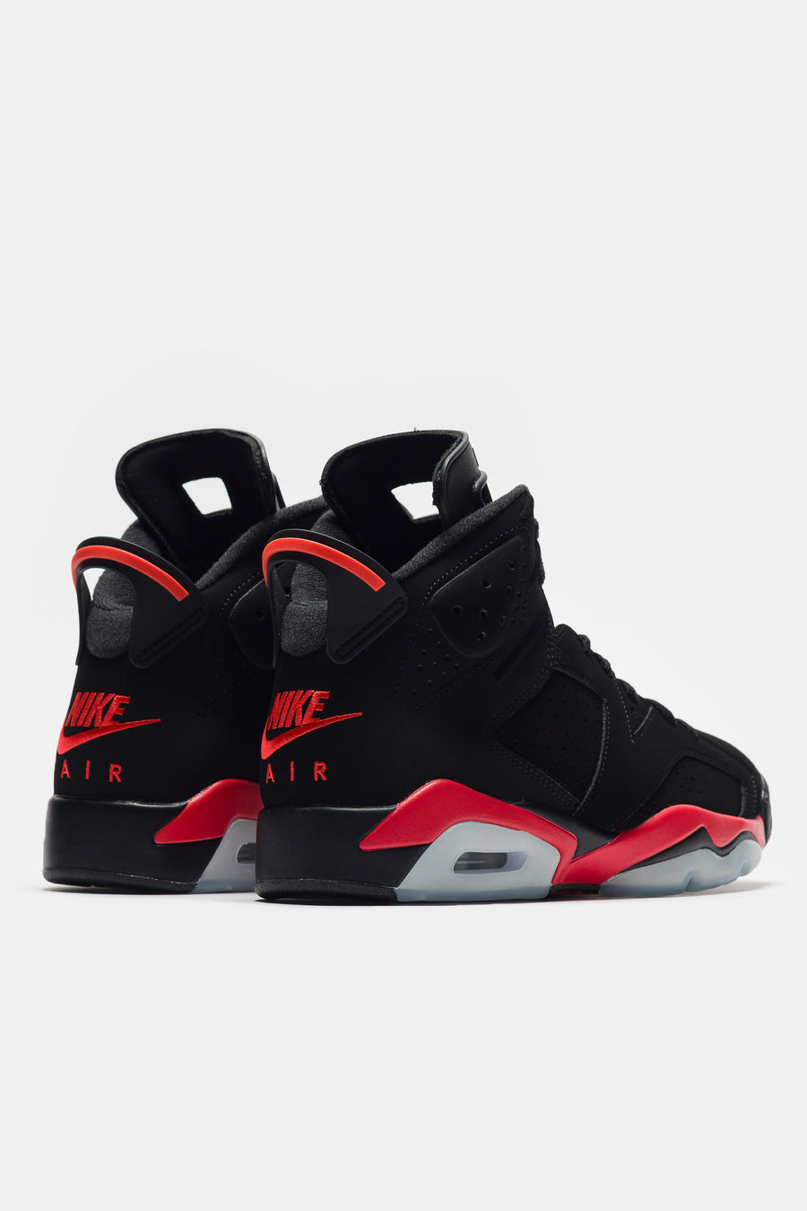 Jordan Air Jordan 6 Retro Sneaker in Black/Lt. Crimson - Notre