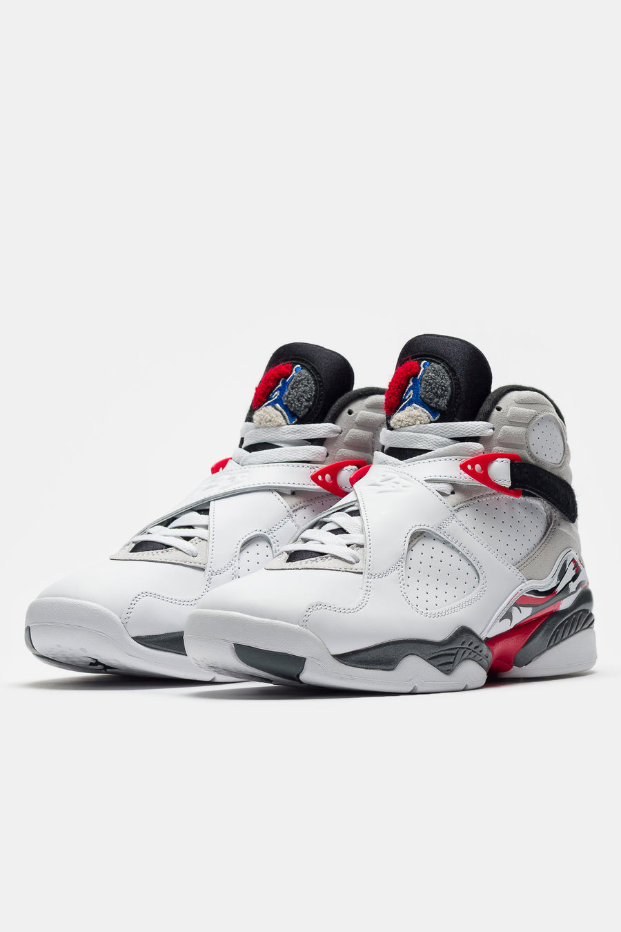 Jordan Air Jordan 8 Retro Sneaker in White/Black/True Red - Notre