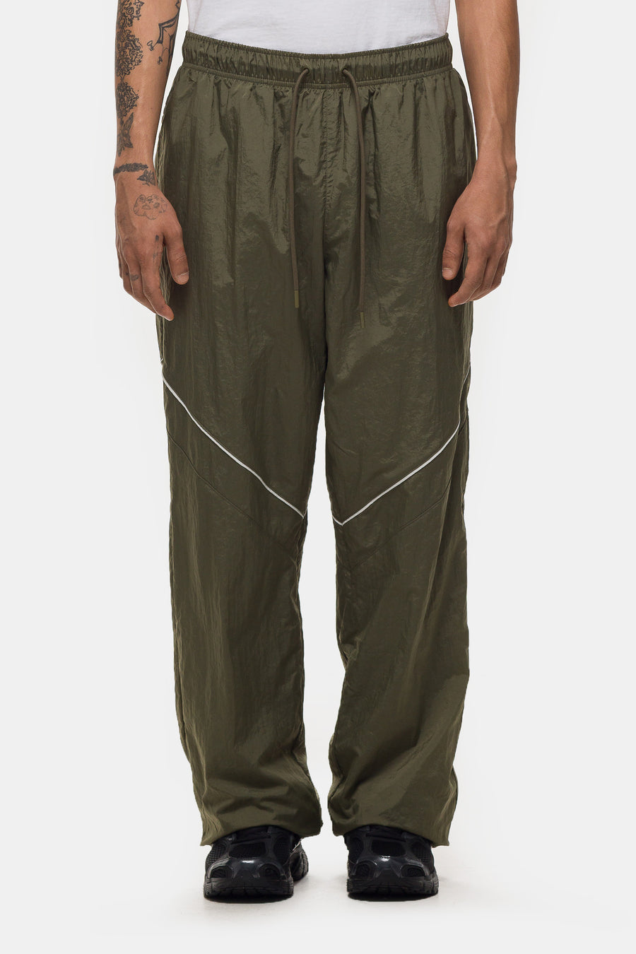 Brooklyn Draft Pant in Medium Olive/Sail/Sail