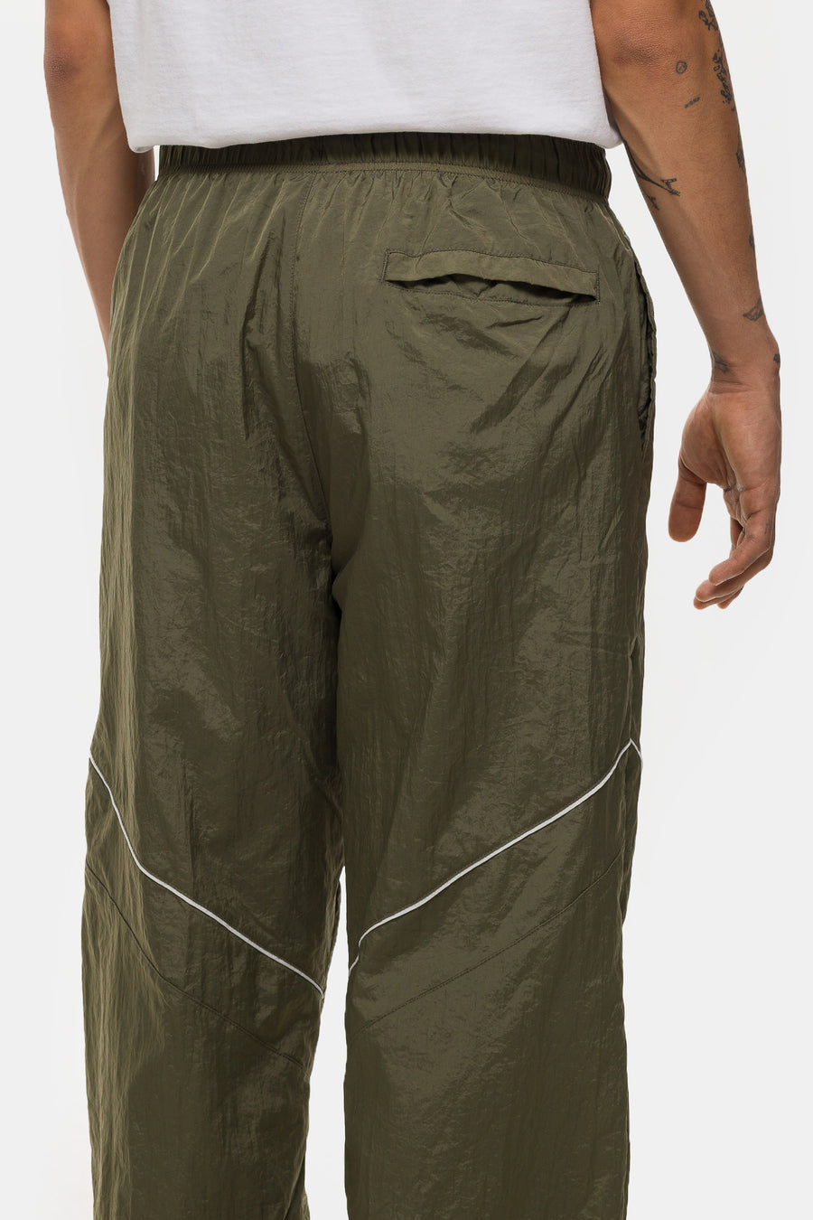 Brooklyn Draft Pant in Medium Olive/Sail/Sail