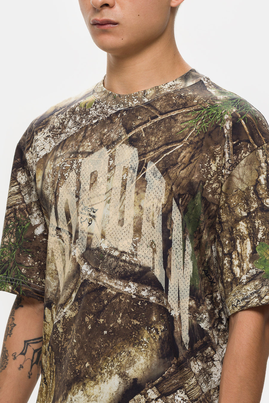 Brooklyn Realtree T-Shirt in Sail/Sail