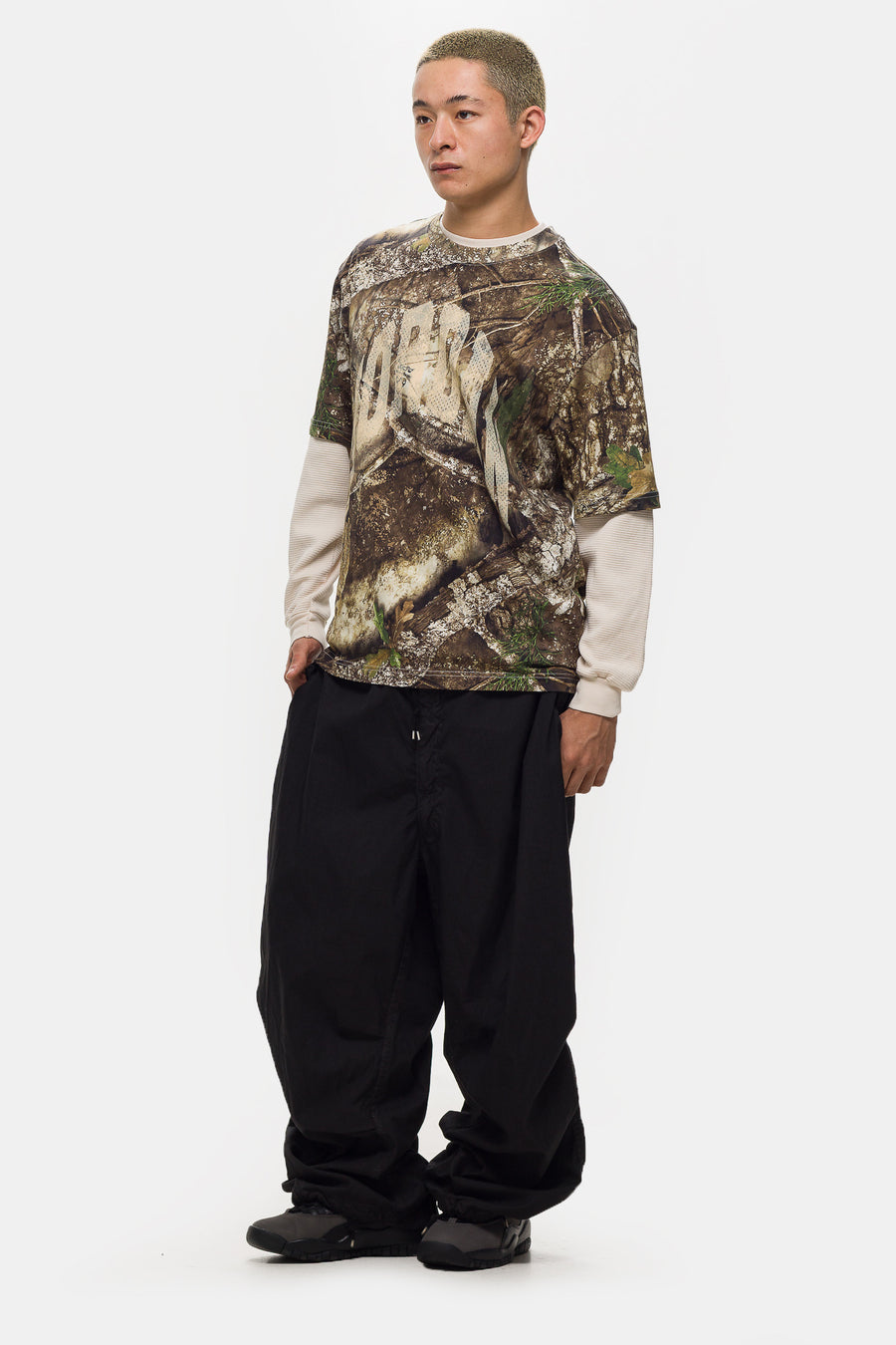 Brooklyn Realtree T-Shirt in Sail/Sail