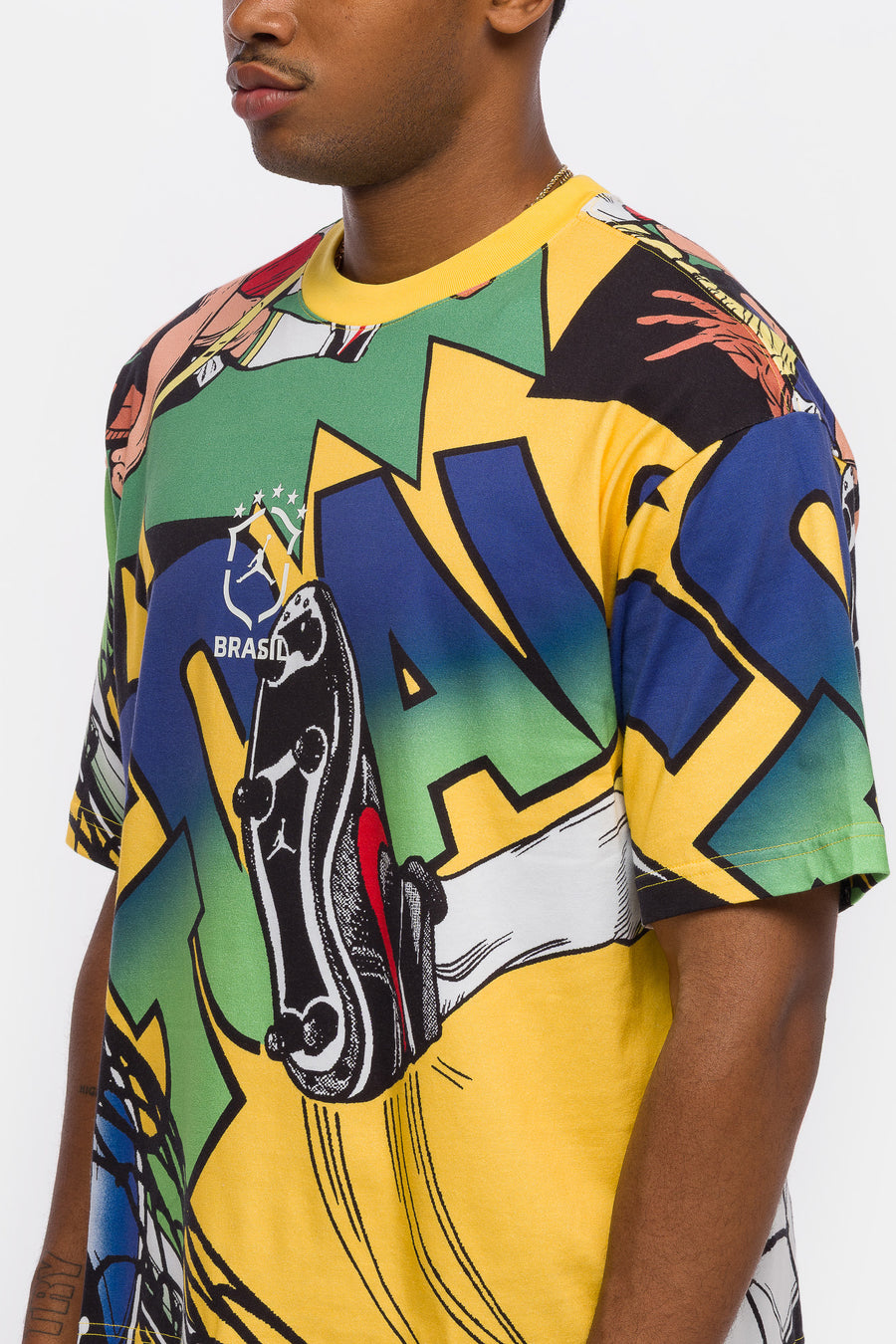 Jordan Essentials Boxy T-Shirt in Varsity Maize - Notre