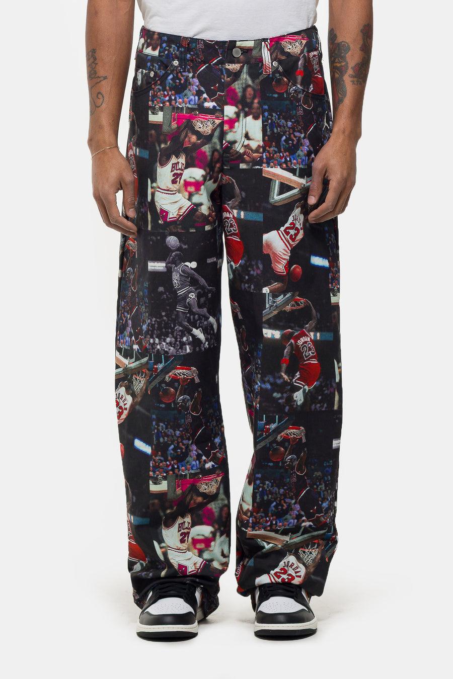 Jordan Flight Woven Pant in Black/sail - Notre