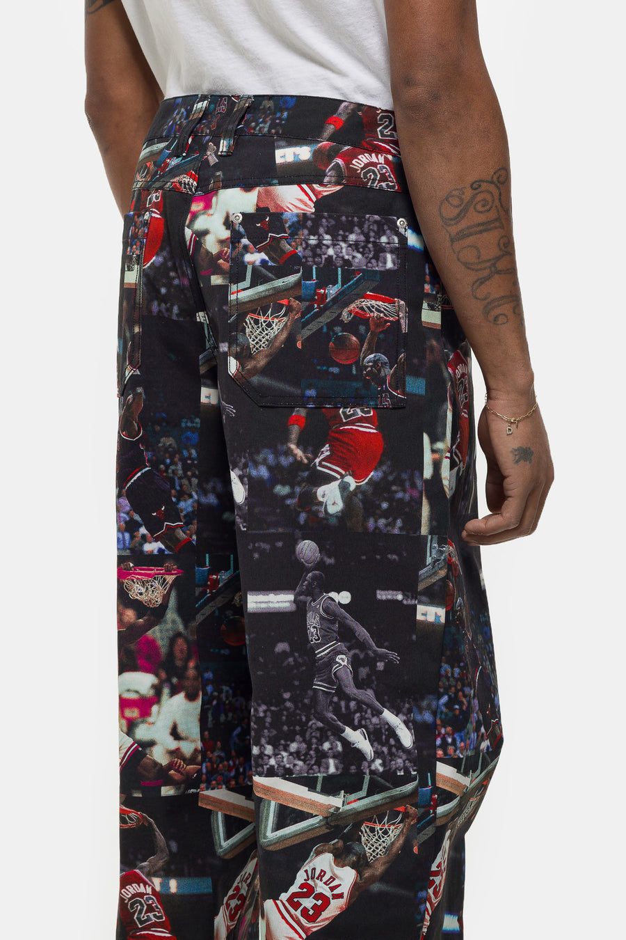 Jordan Flight Woven Pant in Black/sail - Notre