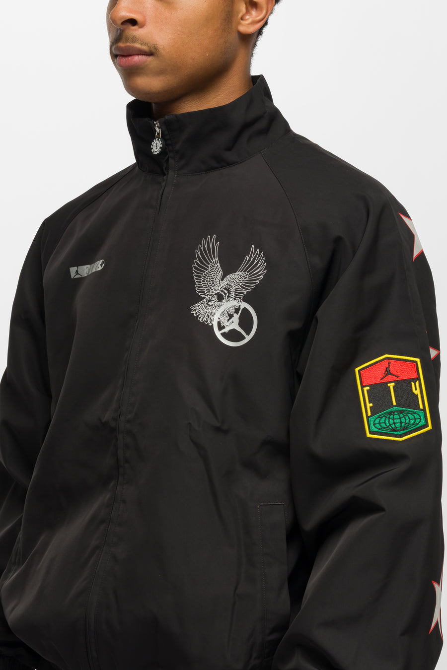 Jordan Free the Youth Track Jacket in Black - Notre