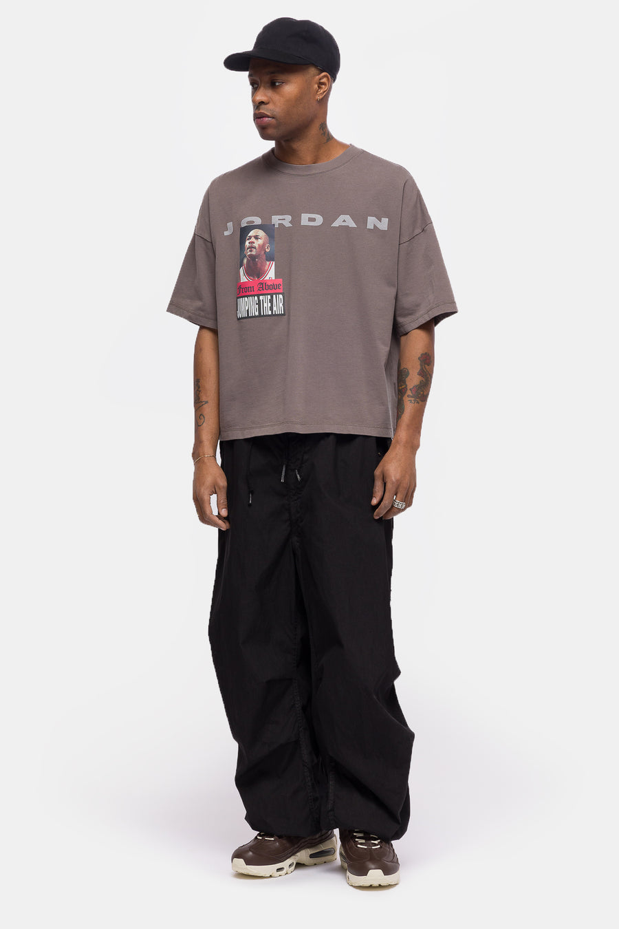 Jordan Above T-Shirt in Cave Stone - Notre