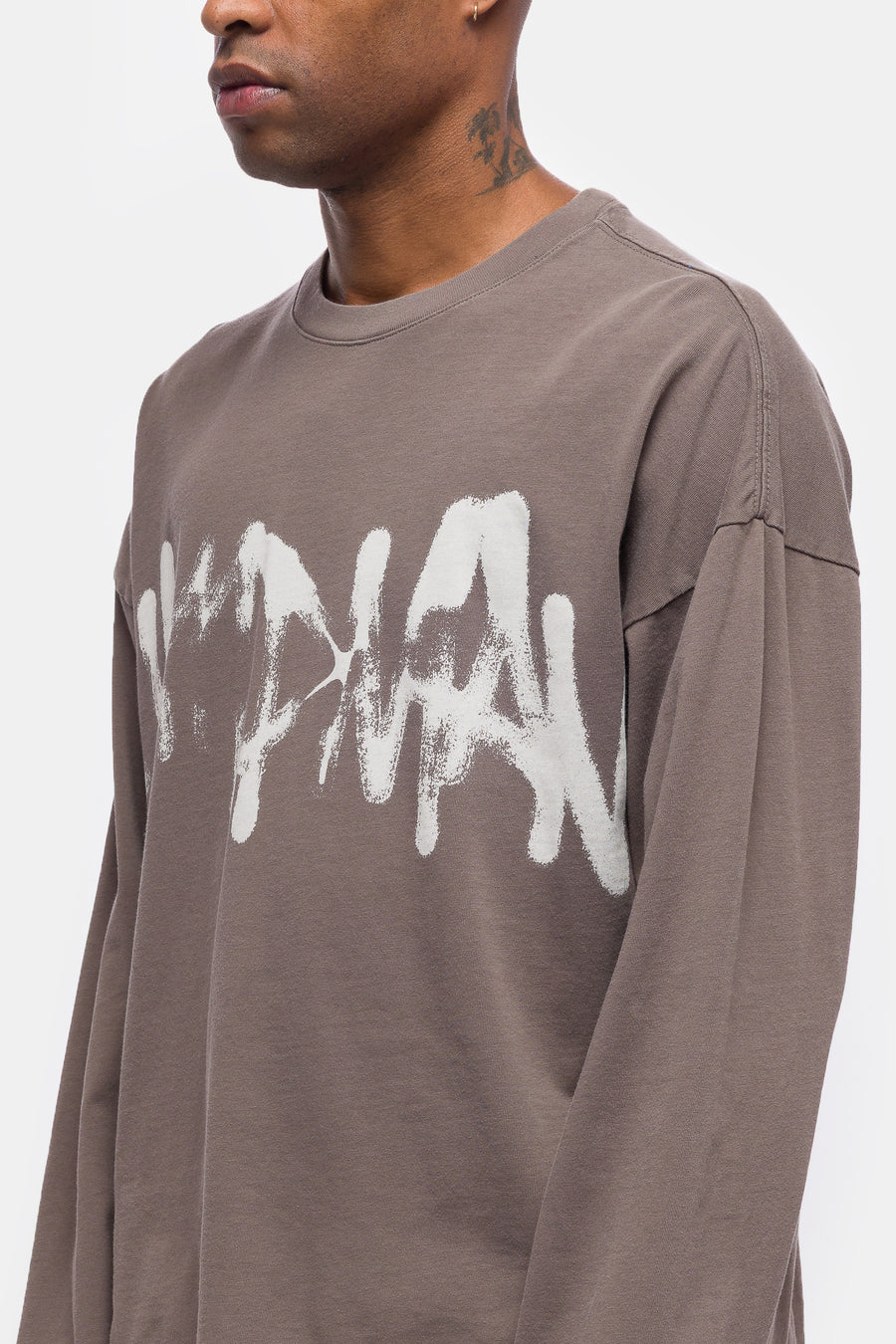 Jordan Jumpman Long Sleeve T-Shirt in Cave Stone - Notre